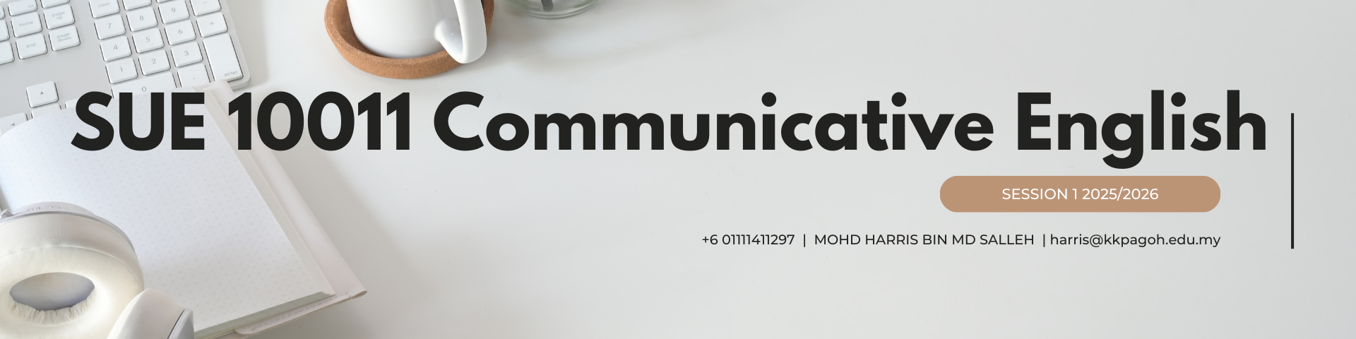 SUE10011 COMMUNICATIVE ENGLISH