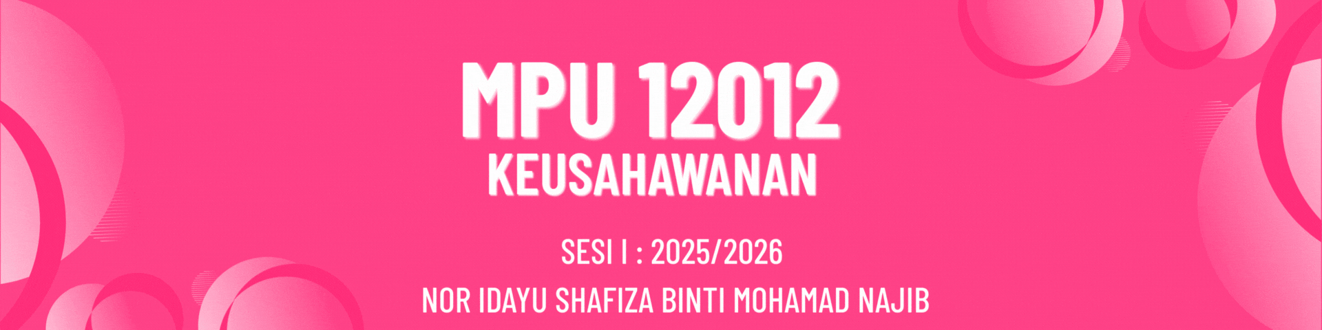MPU12012 KEUSAHAWANAN