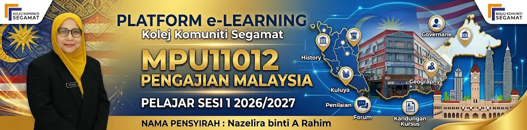 MPU 11012 PENGAJIAN MALAYSIA