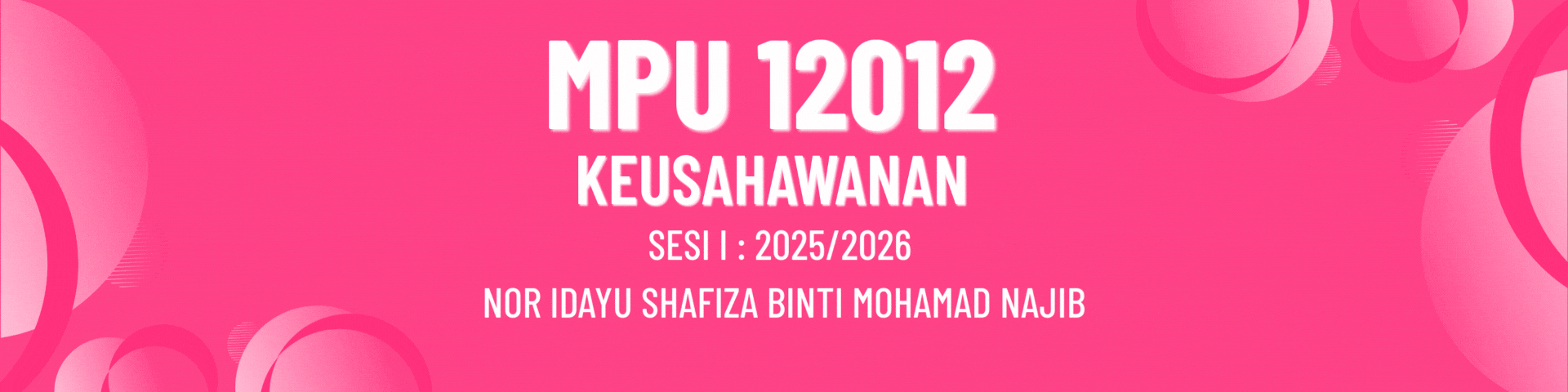 MPU12012 KEUSAHAWANAN
