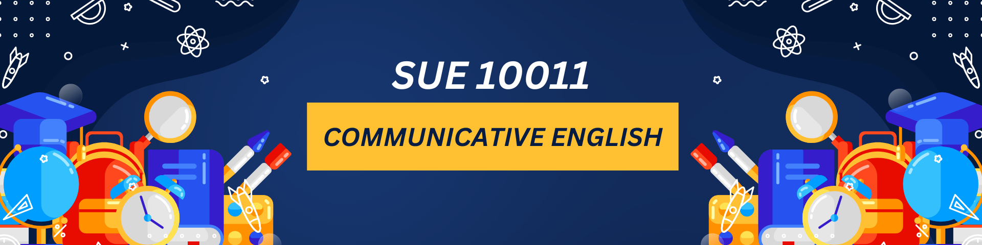 SUE10011 - COMMUNICATIVE ENGLISH