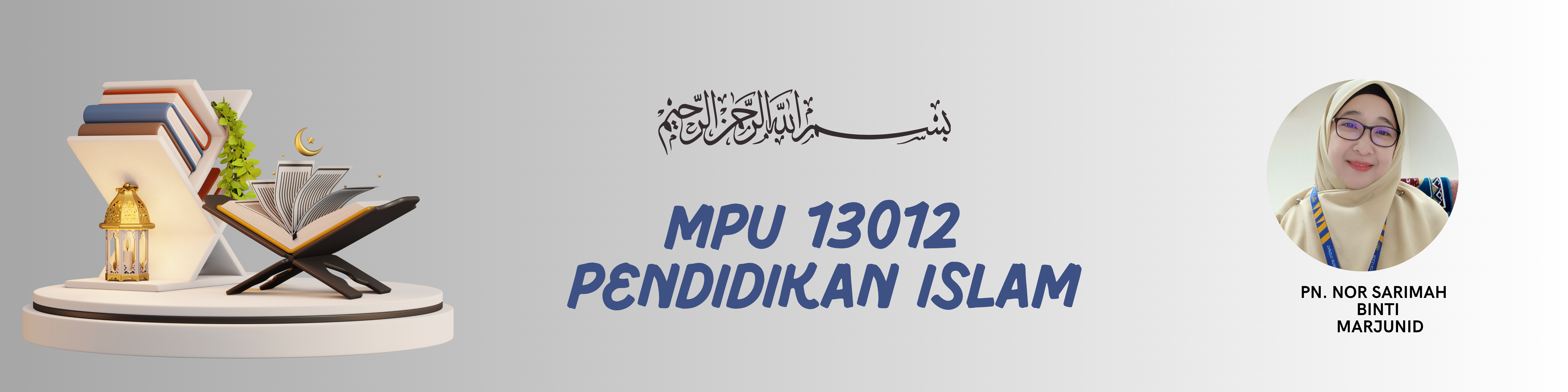 MPU13012 - PENDIDIKAN ISLAM