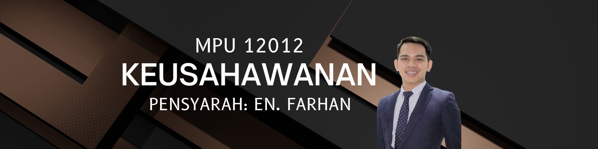 MPU12012 -KEUSAHAWANAN