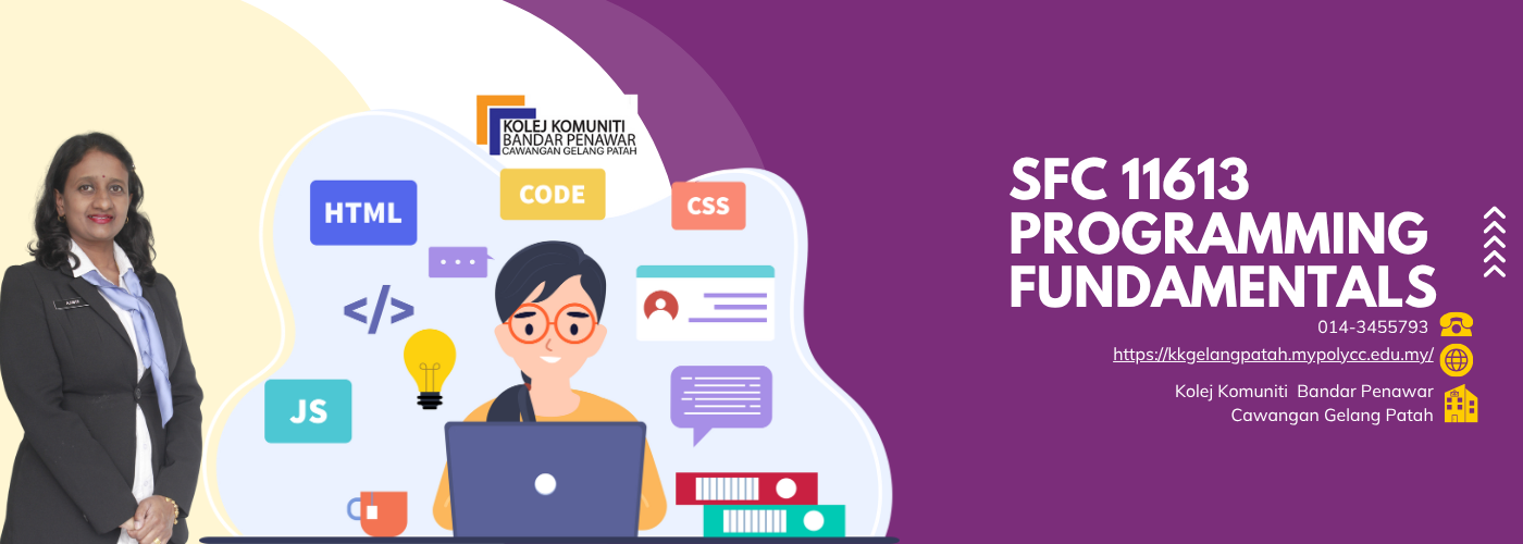 SFC11613 PROGRAMMING FUNDAMENTALS