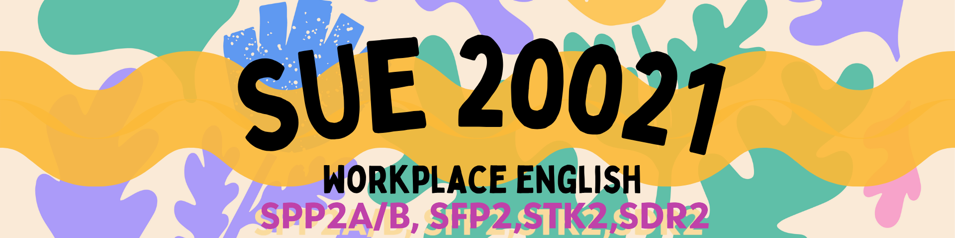SUE20021-WORKPLACE ENGLISH