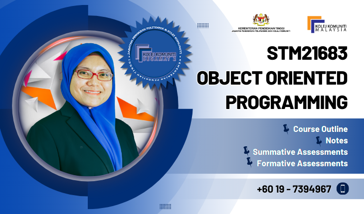 STM21683 OBJECT ORIENTED PROGRAMMING