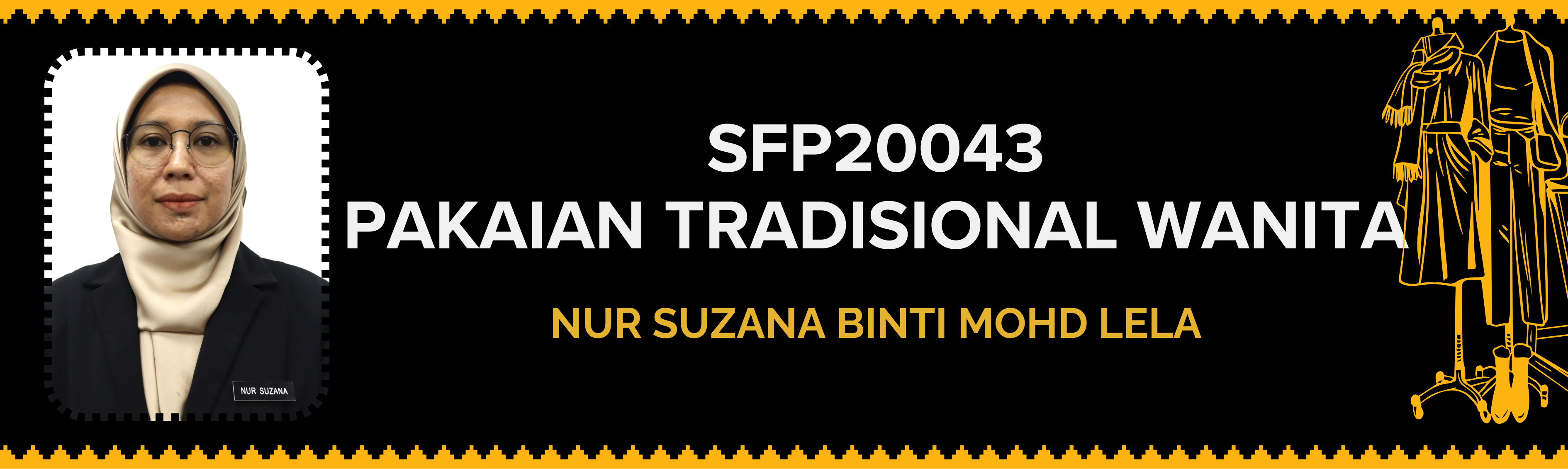 SFP20043: PAKAIAN TRADISIONAL WANITA