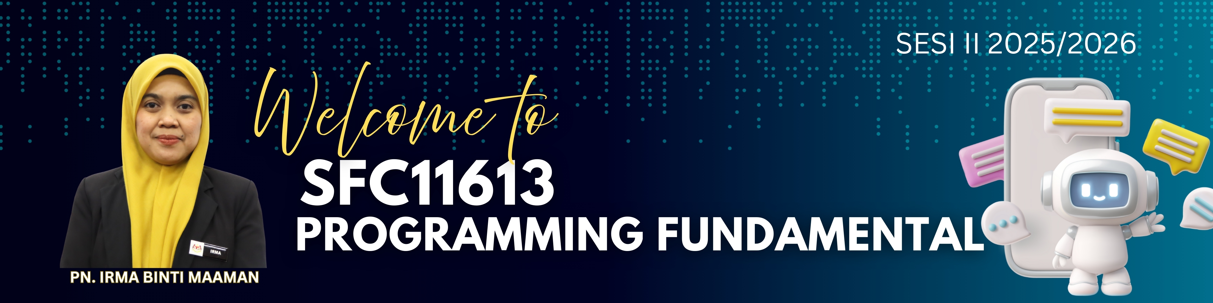 SFC11613: PROGRAMMING FUNDAMENTAL (combine STM1C)