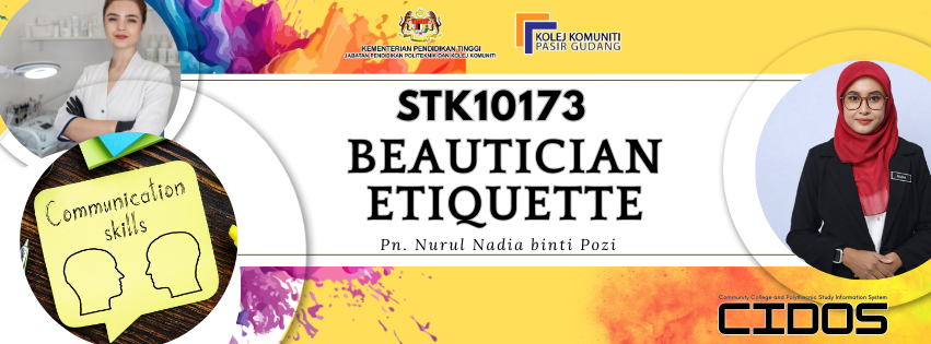 STK 10173: BEAUTICIAN ETIQUETTE