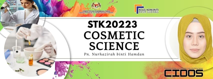 STK20223: COSMETIK SCIENCE