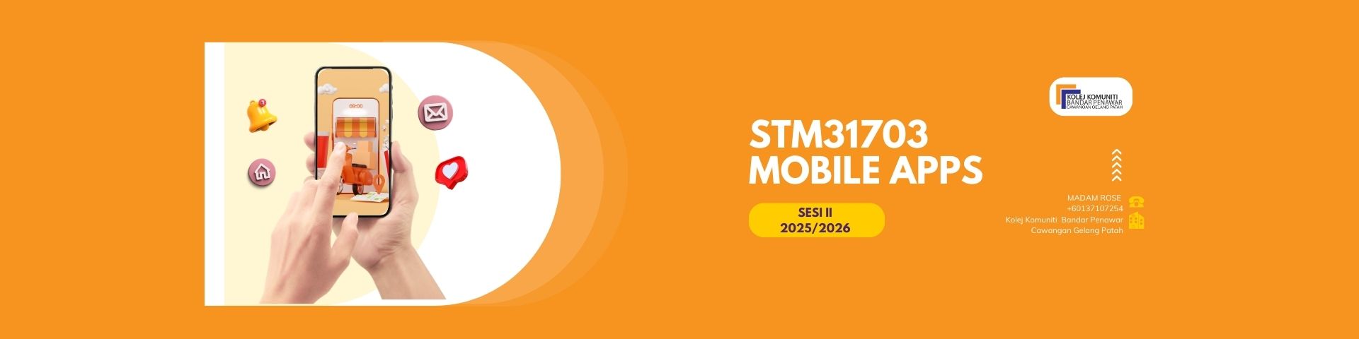 STM31703 MOBILE APPLICATION