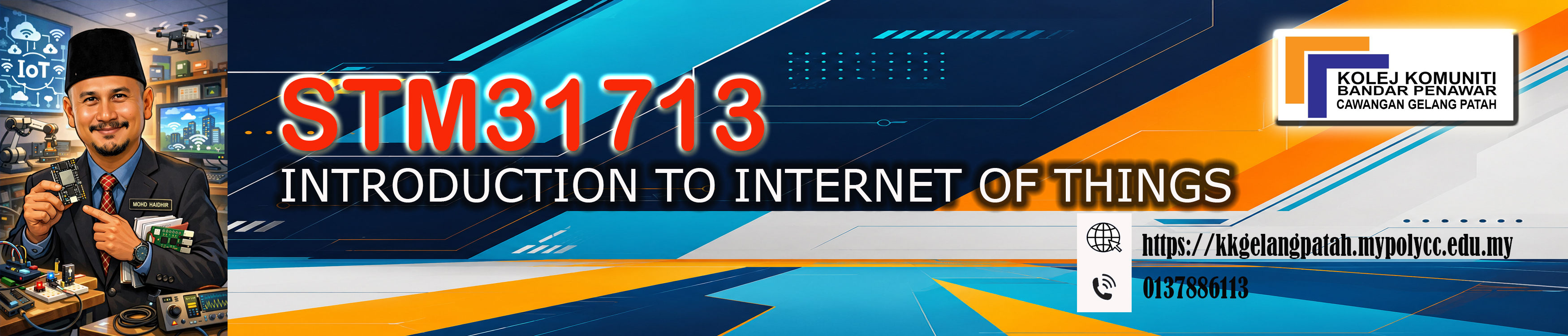 STM 31713 INTRODUCTION TO INTERNET OF THINGS