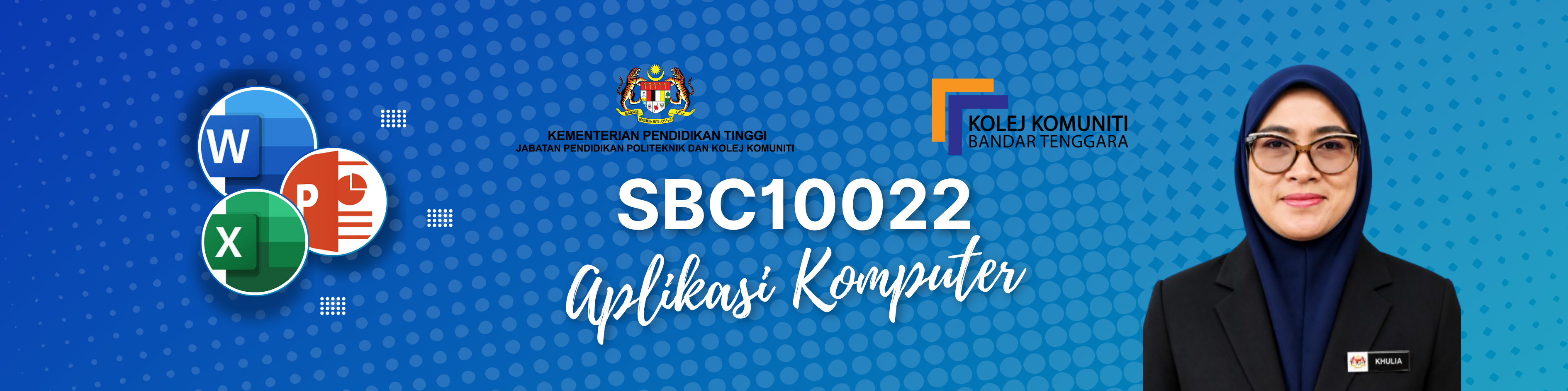 SBC 10022 APLIKASI KOMPUTER