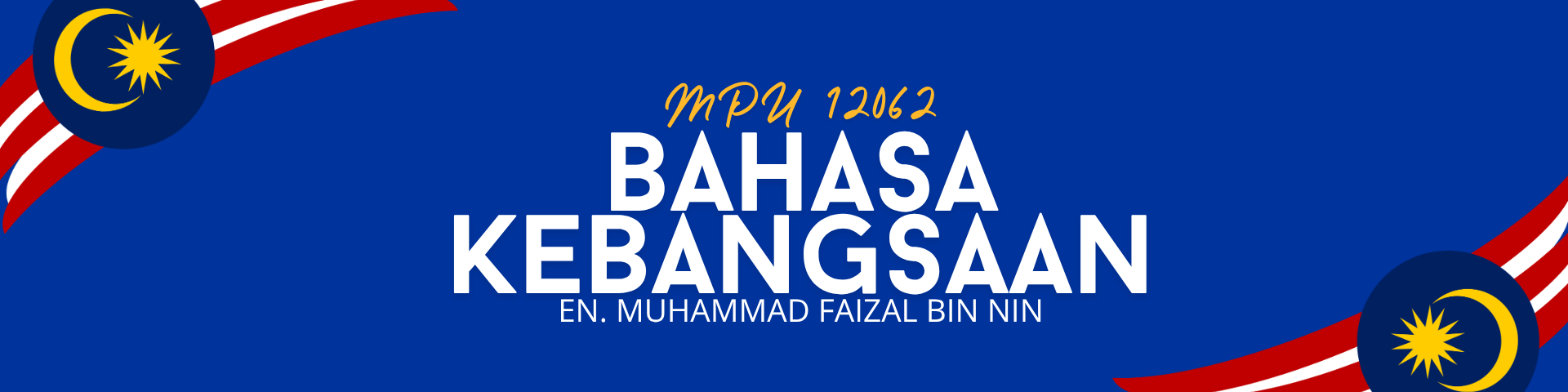 MPU 12062 BAHASA KEBANGSAAN