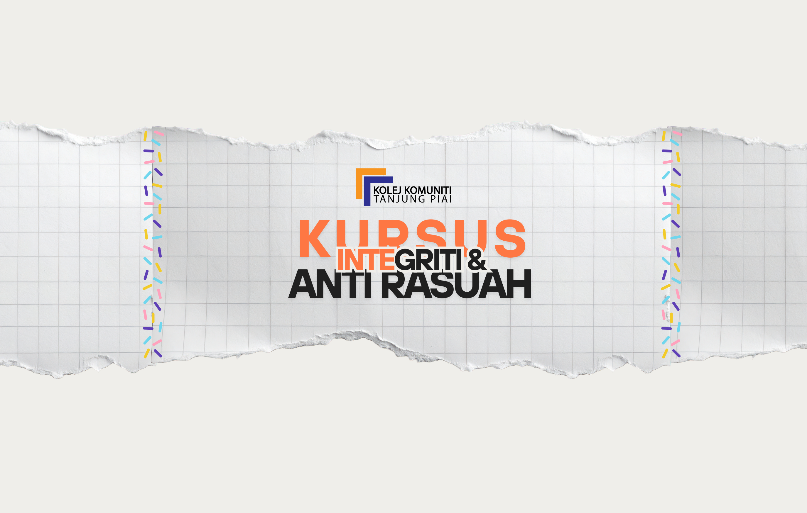 MPU13061 KURSUS INTEGRITI DAN ANTI RASUAH