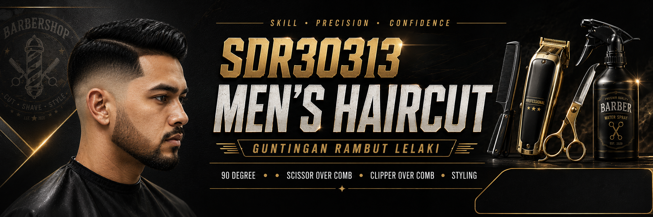 SDR30313_MEN'S HAIRCUT(SEM3)
