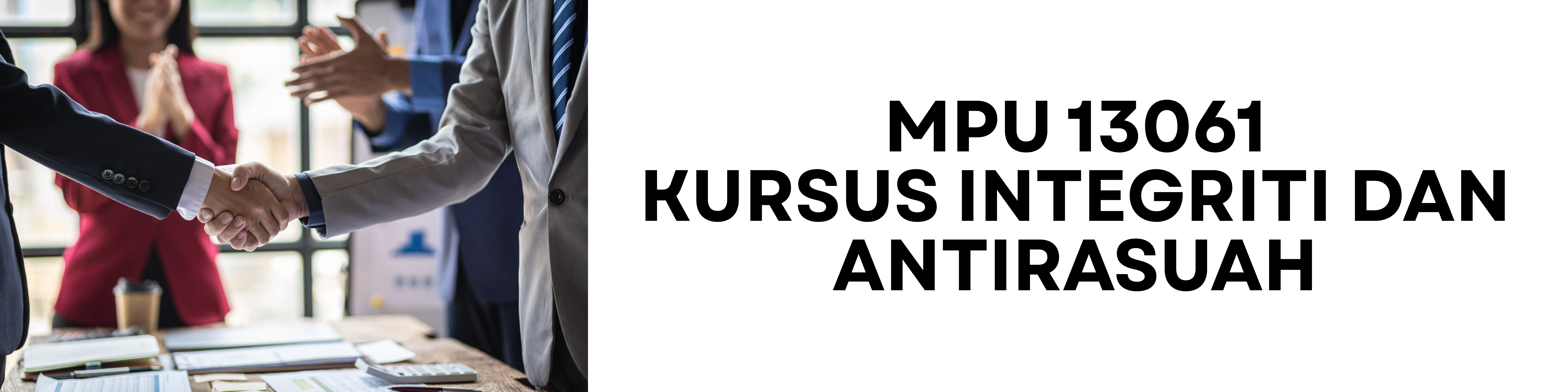 MPU13061_KURSUS INTERGRITI DAN ANTIRASUAH