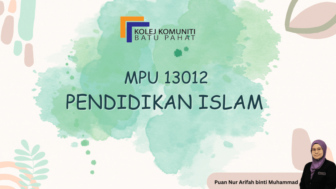 Pendidikan Islam SKE 3