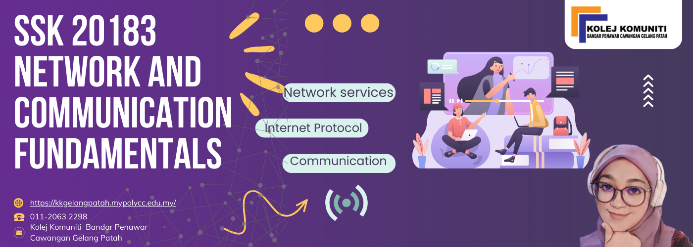 SSK 20183 -NETWORK AND COMMUNICATION FUNDAMENTALS