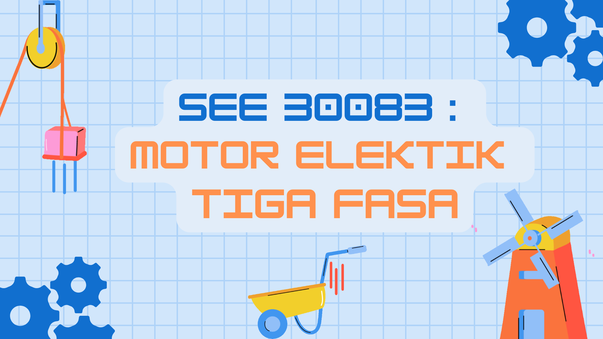 SEE30083 MOTOR ELEKTRIK TIGA FASA