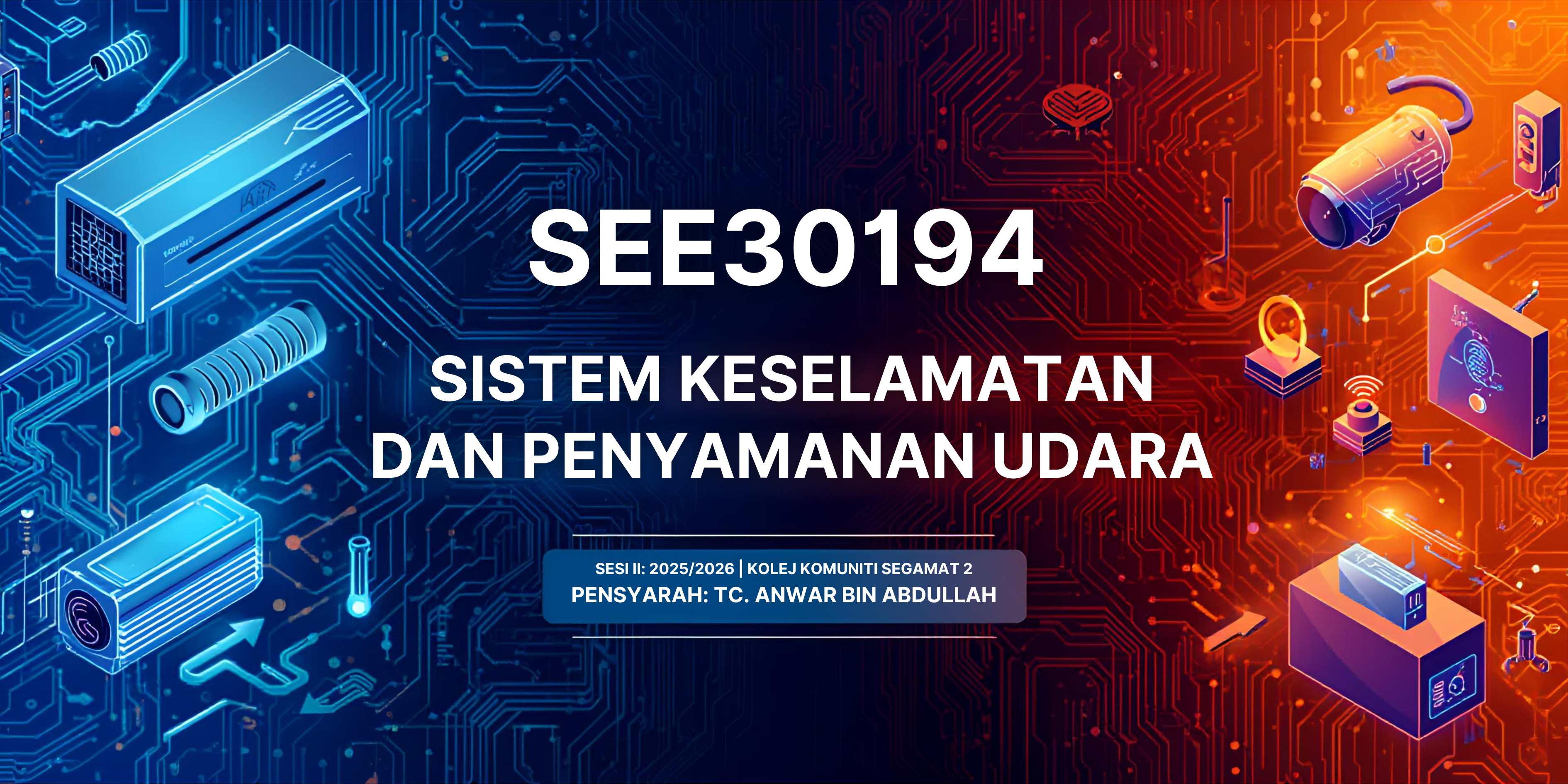 SEE30194 SISTEM KESELAMATAN DAN PENYAMANAN UDARA